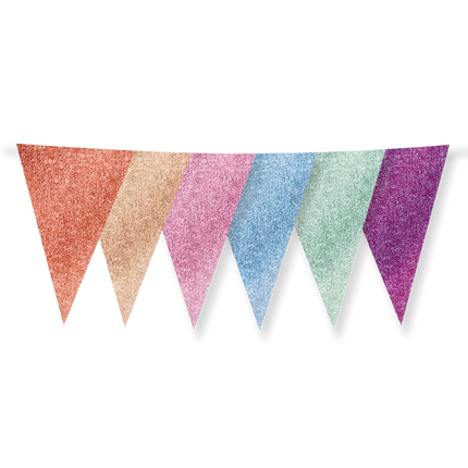 Ghirlanda colorata Glitter 6m