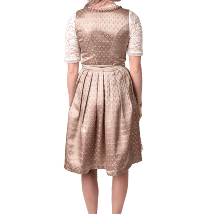 Goud Roze Dirndl Jurk Oktoberfest Dames 2 Delig van Haus Huberts koop je bij Partywinkel