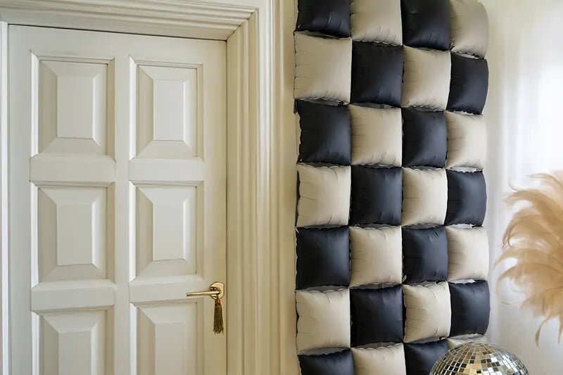 Goud Zwarte Ballon 35cm 4st van Partydeco koop je bij Partywinkel