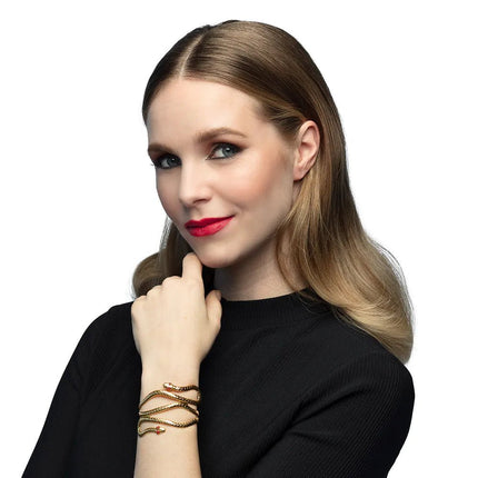 Gouden Armband Slang - Partywinkel - 8712026645258