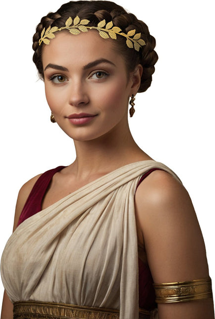 Gouden Haarband Bloemen van Fiestas Guirca koop je bij Partywinkel