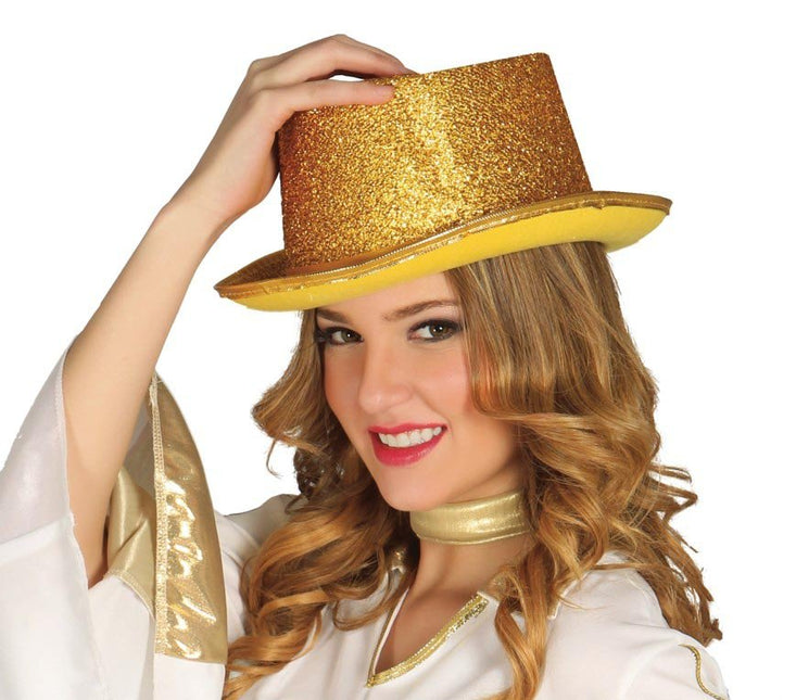 Gouden Hoed van Fiestas Guirca koop je bij Partywinkel