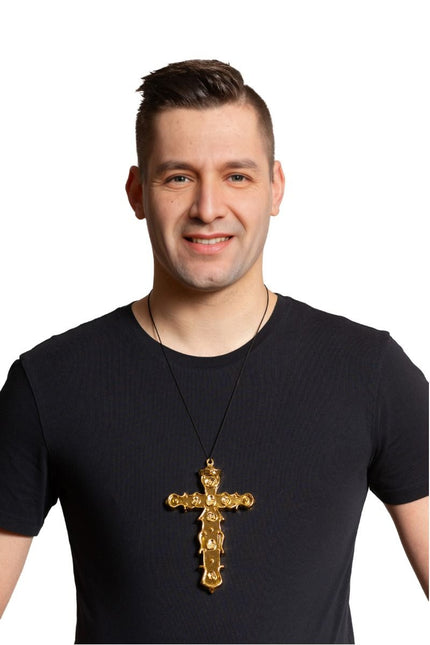 Gouden Kruis van Partychimp koop je bij Partywinkel