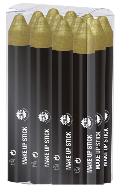 Gouden Make Up Stick 15g van Fiestas Guirca koop je bij Partywinkel