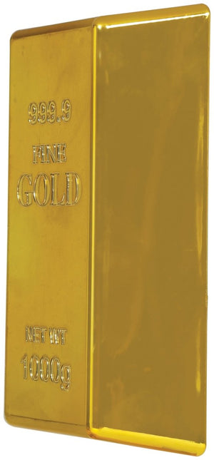 Gouden Nep Goudstaaf 16cm - Partywinkel - 8434077167281