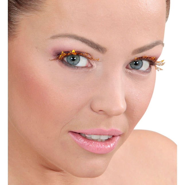 Gouden Nep Wimpers van Widmann koop je bij Partywinkel