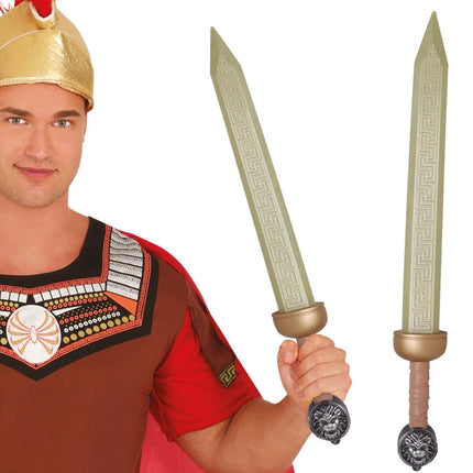 Gouden Nep Zwaard 60cm - Partywinkel - 8434077271186