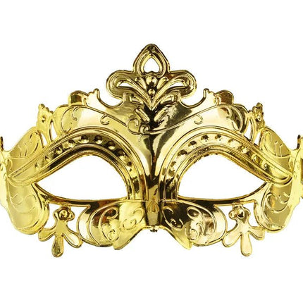 Gouden Oogmasker Venetiaans van Partydeco koop je bij Partywinkel