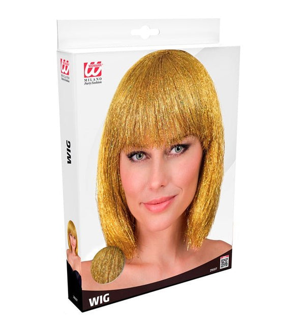 Gouden Pruik Blits van Widmann koop je bij Partywinkel