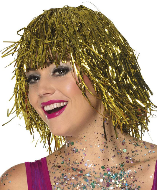Gouden Pruik Folie - Partywinkel - 8712026859020
