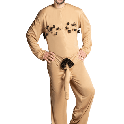 Grappig Kostuum Heren Naakte van Partychimp koop je bij Partywinkel