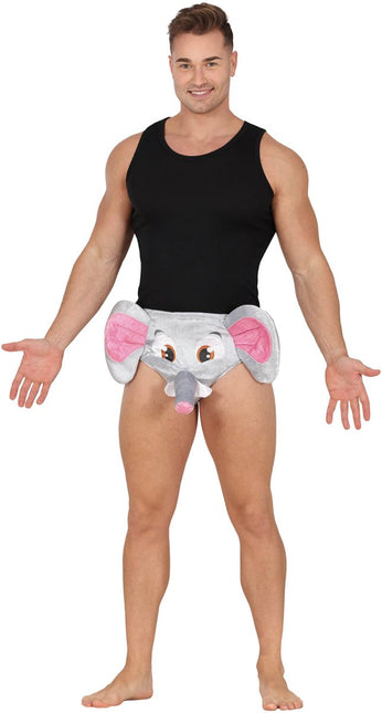 Grappige Onderbroek Olifant - Partywinkel - 8434077182956