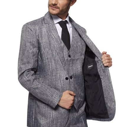 Grijs Pak Jaren 20 van Suitmeister koop je bij Partywinkel