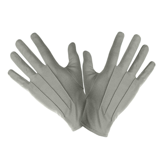 Grijze Handschoenen van Widmann koop je bij Partywinkel