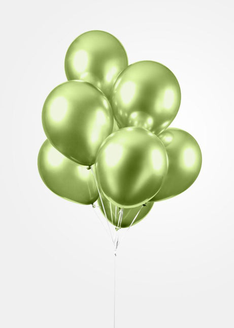 Groene Ballonnen Glans 30,5cm 100st van WeFiesta koop je bij Partywinkel