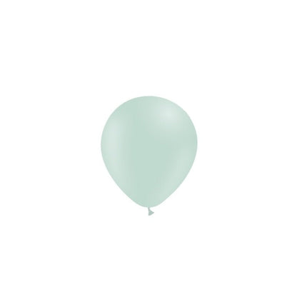 Groene Ballonnen Pastel 14cm 100st van Balloonia koop je bij Partywinkel