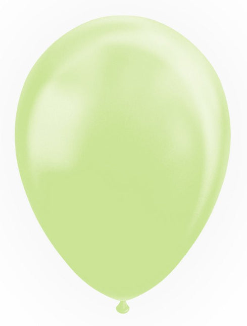 Groene Ballonnen Pastel Macaron 30cm 25st van WeFiesta koop je bij Partywinkel