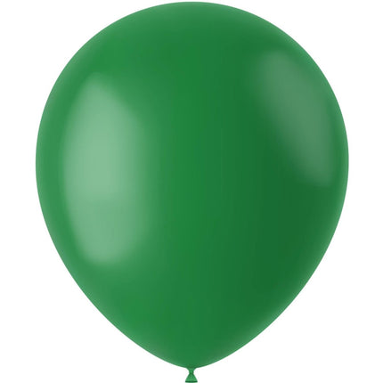 Groene Ballonnen Pine Green 33cm 100st van Folat koop je bij Partywinkel
