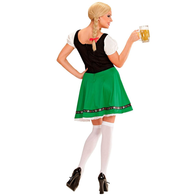 Groene Dirndl Jurk Oktoberfest van Widmann koop je bij Partywinkel