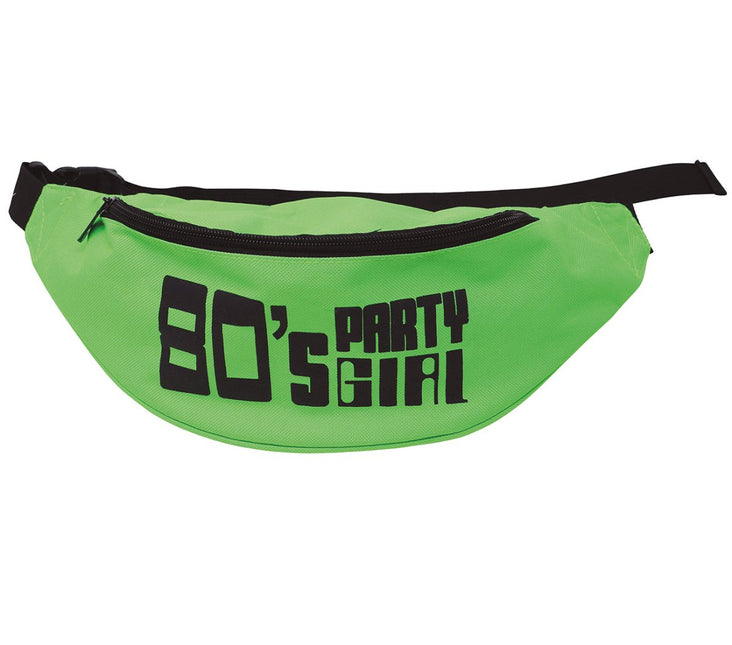 Groene Heuptasje 80'S Party Girl van Fiestas Guirca koop je bij Partywinkel