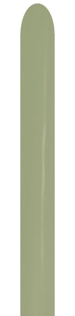 Groene Modellleerballonnen Pastel 1,52m 50st van Sempertex koop je bij Partywinkel