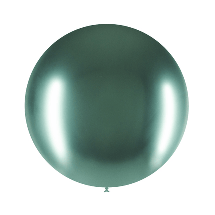 Groene Reuze Ballon Chroom 60cm van Balloonia koop je bij Partywinkel