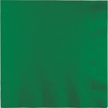 Groene Servetten 3 - Laags 41cm 25st van Creative Converting koop je bij Partywinkel
