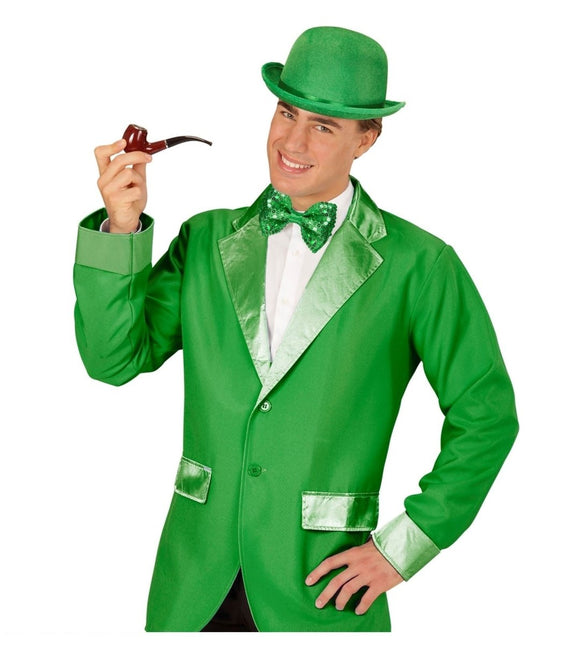 Groene Strik Pailletten Met Licht van Widmann koop je bij Partywinkel