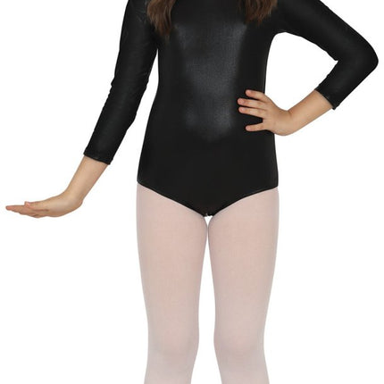 Gympakje Zwart Meisje Metallic van Fiestas Guirca koop je bij Partywinkel