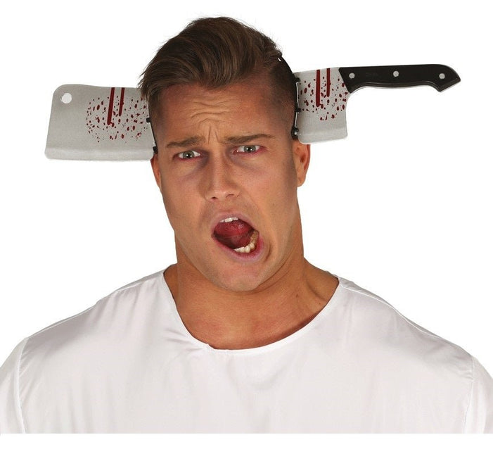 Haarband Bloederig Slagersmes van Fiestas Guirca koop je bij Partywinkel