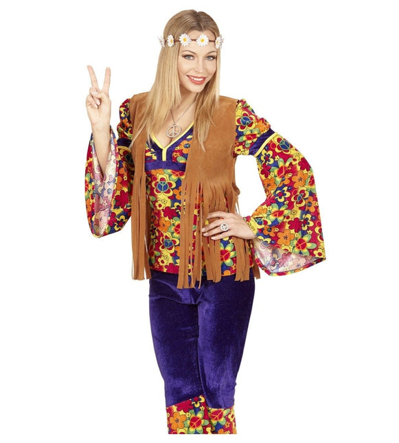 Haarband Bloemen Madeliefjes van Widmann koop je bij Partywinkel