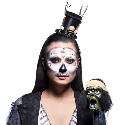 Halloween 12 - Maandslenzen Voodoo Swirl van Boland koop je bij Partywinkel