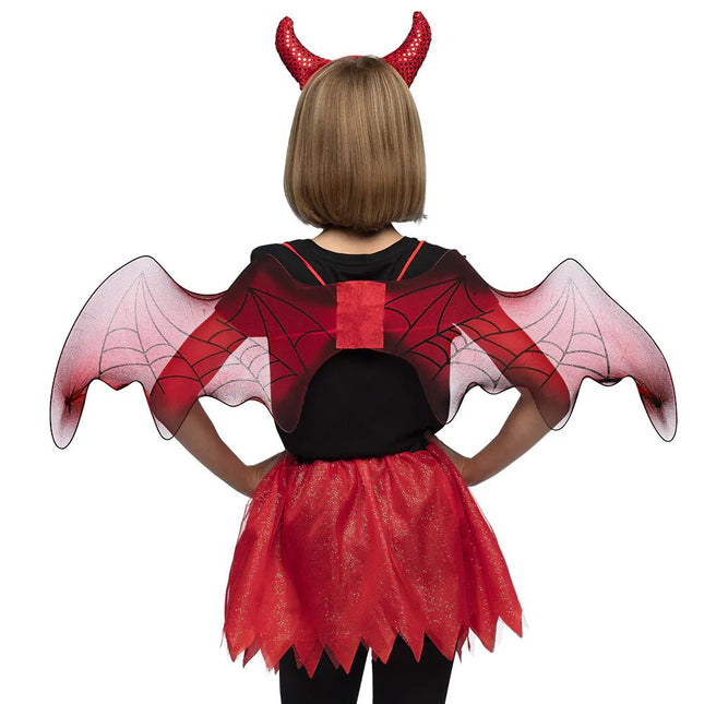 Halloween Accessoireset Meisje Duivel 3 delig van Boland koop je bij Partywinkel