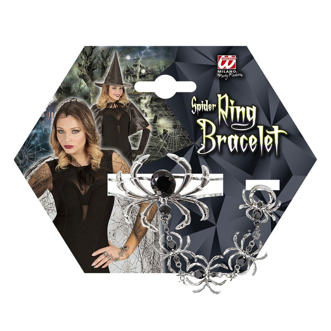 Halloween Armband Spinnen van Widmann koop je bij Partywinkel