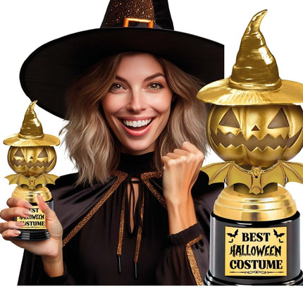 Halloween Award Pompoen 22cm - Partywinkel - 8434077269732