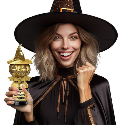 Halloween Award Pompoen 22cm - Partywinkel - 8434077269732