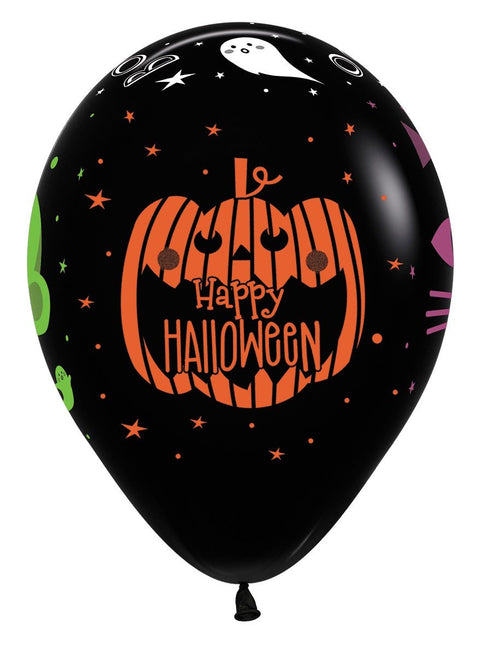 Halloween Ballonnen 30cm 25st van Sempertex koop je bij Partywinkel