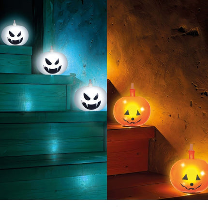 Halloween Ballonnen Met Licht 5st - Partywinkel - 8434077315071