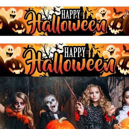 Halloween Banner Happy Halloween - Partywinkel - 8434077268407