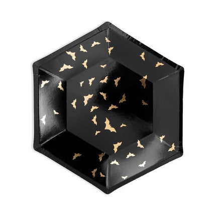 Halloween Borden 20cm 6st van Partydeco koop je bij Partywinkel