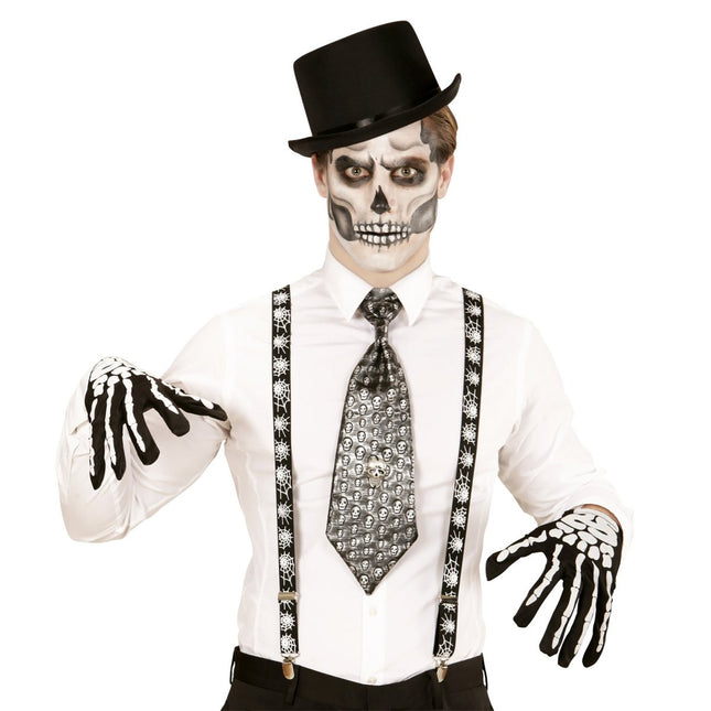 Halloween Bretels Spinnenweb van Widmann koop je bij Partywinkel