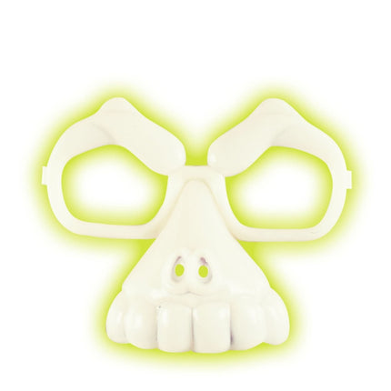 Halloween Bril Skelet Glow In The Dark van Widmann koop je bij Partywinkel