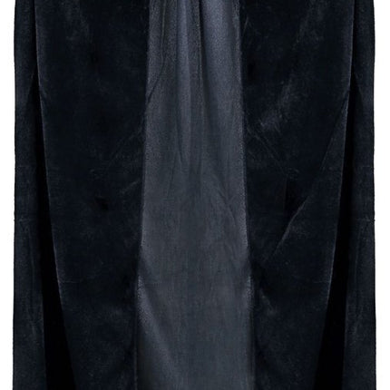 Halloween Cape Fluweel Zwart 1m van Fiestas Guirca koop je bij Partywinkel