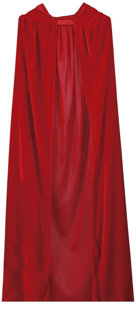 Halloween Cape Kap Rood 1,3m van Fiestas Guirca koop je bij Partywinkel