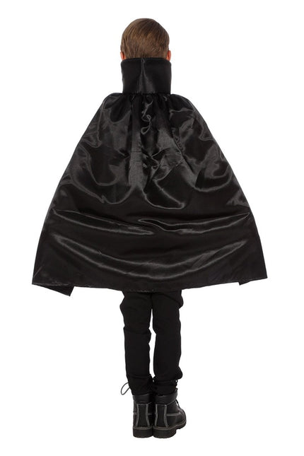 Halloween Cape Zwart Kind Dracula van Wilbers & Wilbers koop je bij Partywinkel