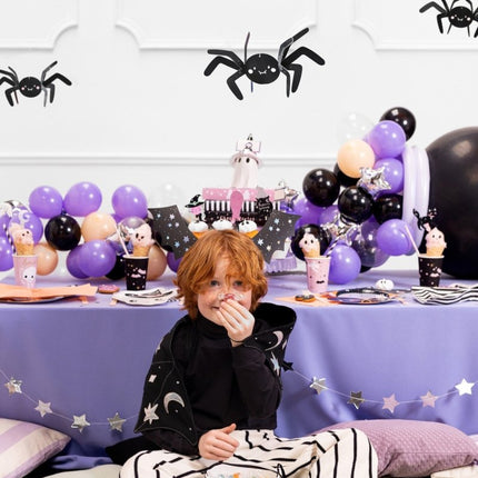 Halloween Decoratie Spinnen 5st van Partydeco koop je bij Partywinkel