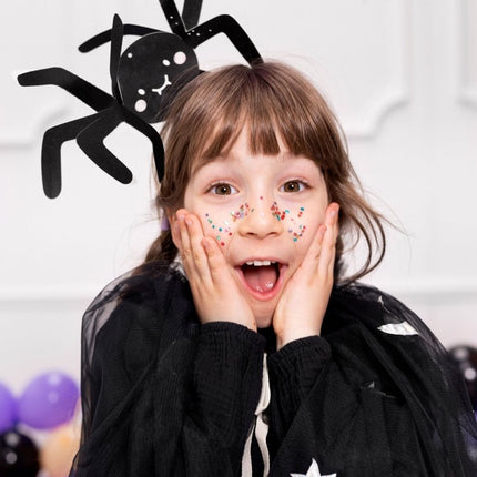 Halloween Decoratie Spinnen 5st van Partydeco koop je bij Partywinkel