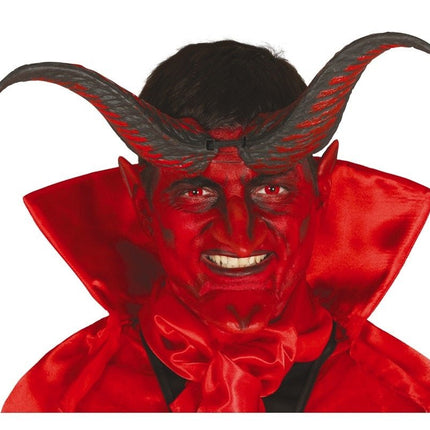 Halloween Demon Hoorns 20cm van Fiestas Guirca koop je bij Partywinkel