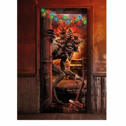 Halloween Deurposter Monster 1,8m van Fiestas Guirca koop je bij Partywinkel