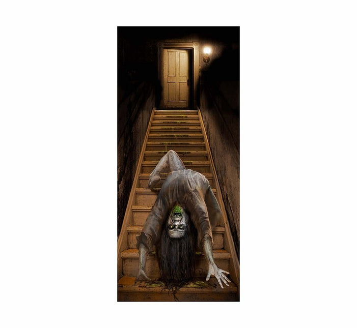 Halloween Deurposter Spook 180cm x 80cm van Fiestas Guirca koop je bij Partywinkel